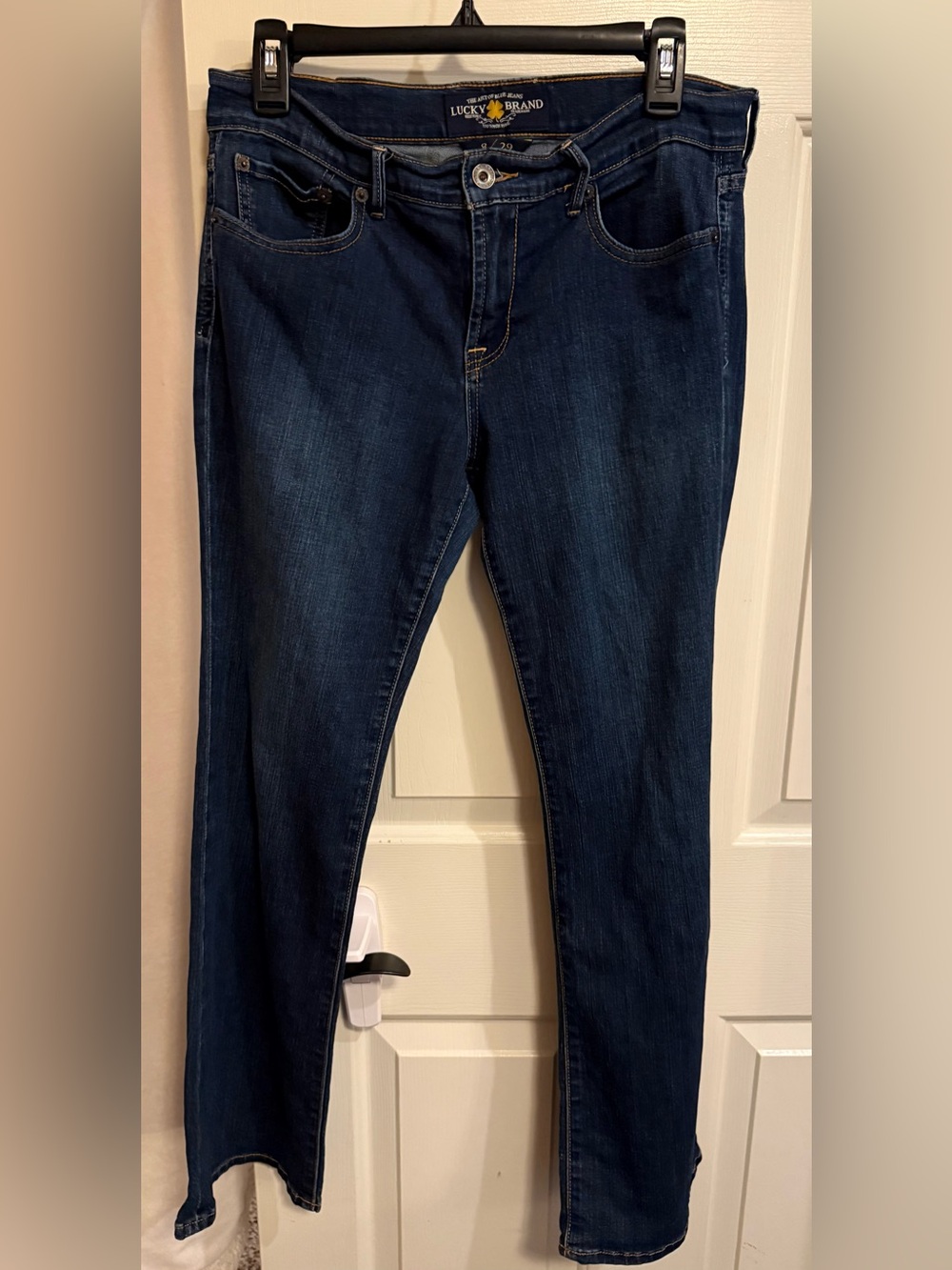 Lucky Brand Sweet N Low Dark Indigo Skinny Jeans Size 8/29